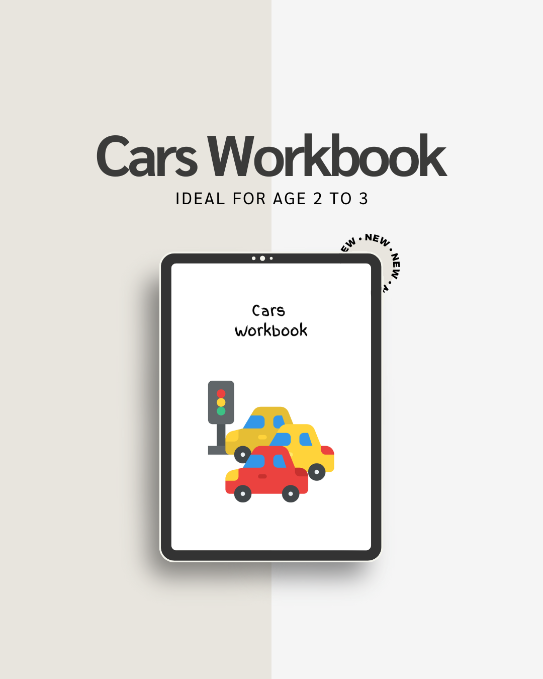 Cars Workbook