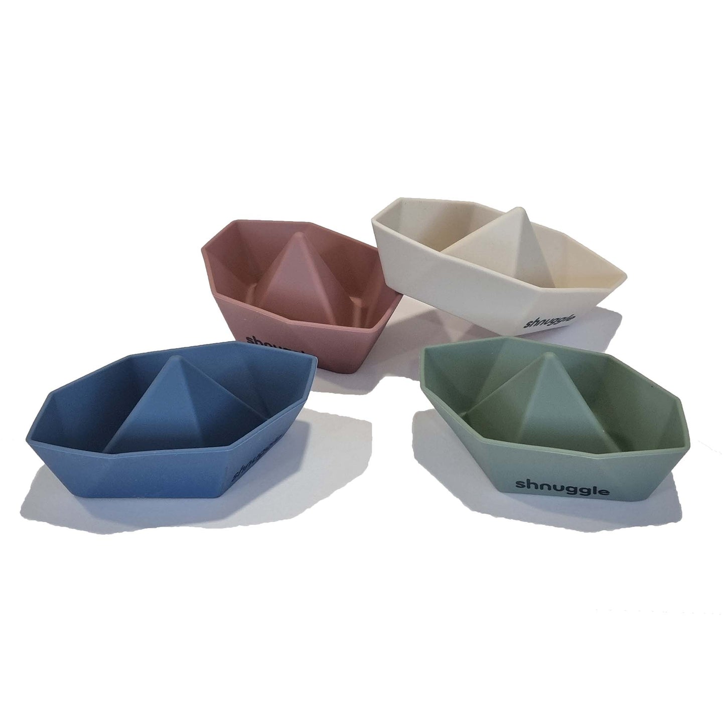 Shnuggle Stack 'n' Sail Silicone Boats