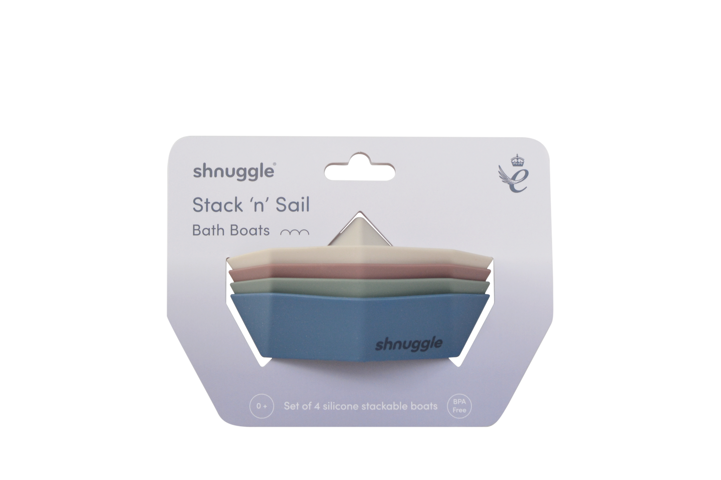 Shnuggle Stack 'n' Sail Silicone Boats