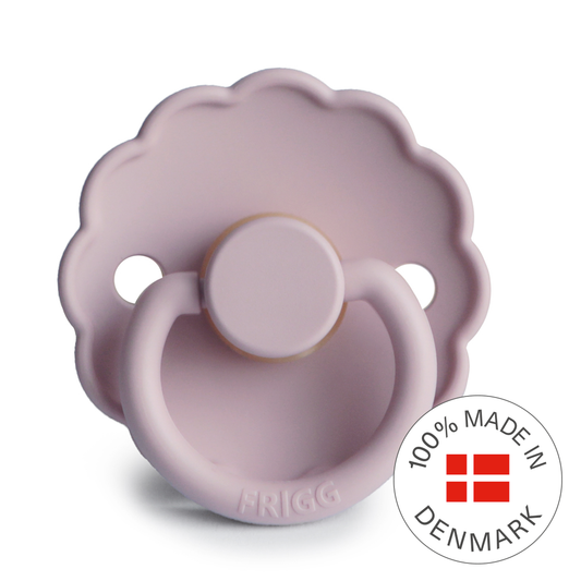 FRIGG Daisy - Round Latex Pacifier - Soft Lilac